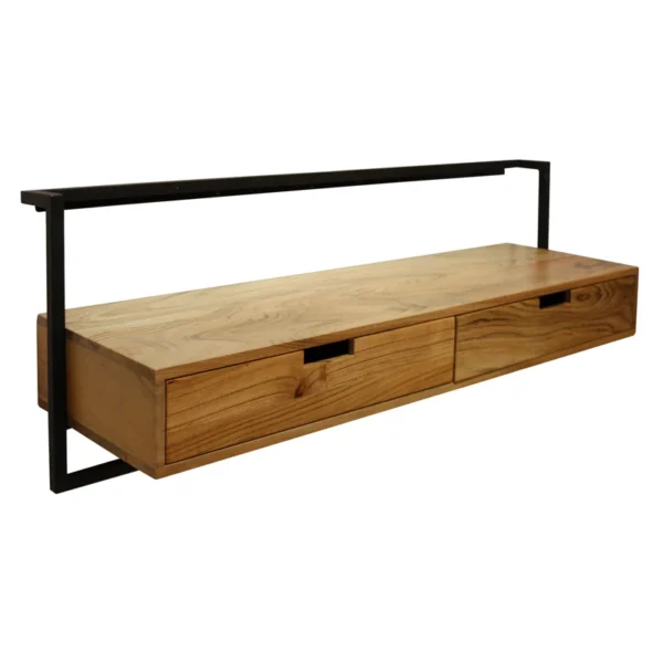 Meuble TV Suspendu en bois - Image 3